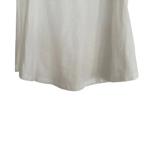 THML Cream Floral Boho Hippie Indie 70s Cowgirl Embroidered Sleeveless Tank Top - Picture 2 of 6